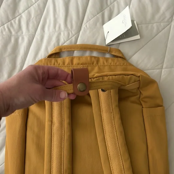 Doughnut Macaroon Backpack in yellow x rose NEW with Tags - Picture 2 of 16